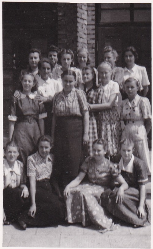 Szkoła na Nowym Rembertowie ok 1950