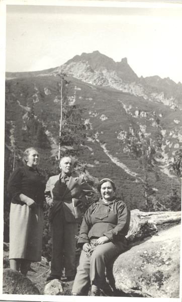 Wycieczka nad Morskie Oko 1959