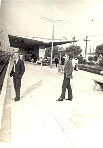Na stacji Andrzej Kozlowski i Mirosław Walentynowicz