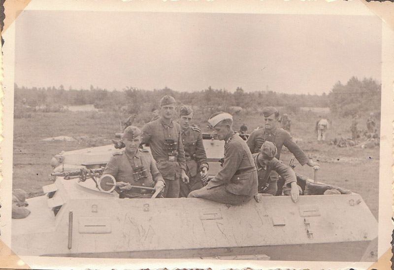 Niemieckie szkolenia na poligonie 1942
