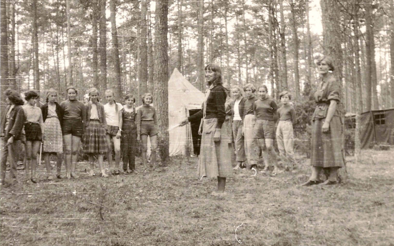 Obóz nad jez. Sośno, sierpień 1957