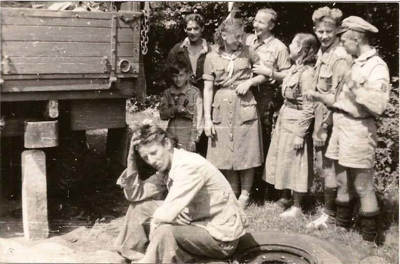 Obóz nad jez. Sosno, sierpień 1957