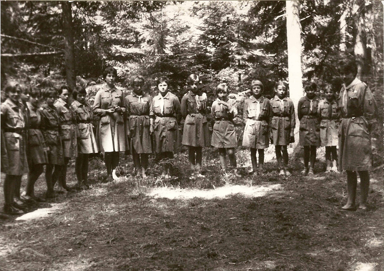 Lipiec 1959r. Obóz w Łebie