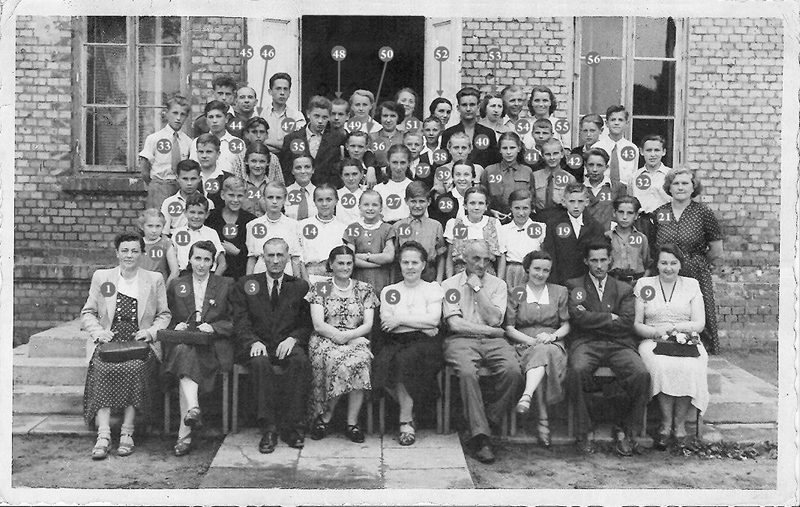 SP 1, 1953, VII Klasa