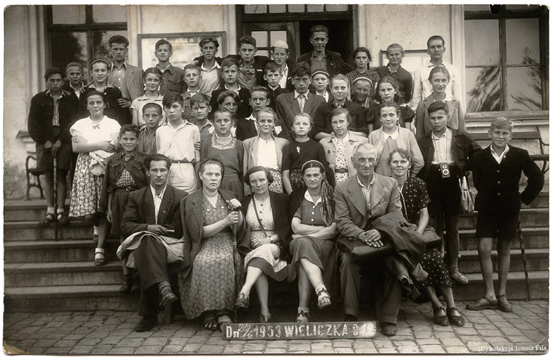 Wycieczka do Wieliczki 1953