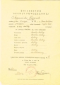 Świadectwo szkolne z SP 2 w 1943