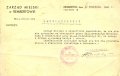 Zaświadczenie Zarządu Miejskiego w Rembertowie 1941