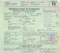 Poświadczenie dostaw zbóz chlebowych 1942