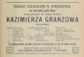 reklama cegielni Granzowa 1905