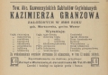 reklama cegielni Granzowa 1913