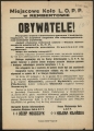 Afisz LOPP Rembertow 1934