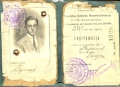 Legitymacja szkolna 1930