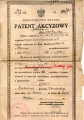 Patent akcyzowy 1930
