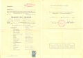 Świadectwo Połroczne z Gimnazjum I.Adamskiej 1937