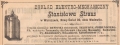 Reklama Zakładów St. Strausa z 1907 roku