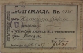 Legitymacja pracownika POCISKU 1937