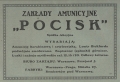 reklama Z.A. Pocisk z 1926 r.