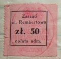 Znaczek opłaty Administarcyjnej 1946