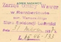Zarzad Gminy Wawer w Rembertowie 1937
