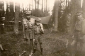 Obóz nad jez. Sośno, sierpień 1957 Obóz nad jez. Sośno, sierpień 1957